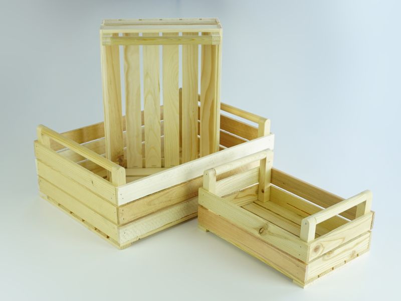417147 - Holzkiste »RUNDGRIFF«