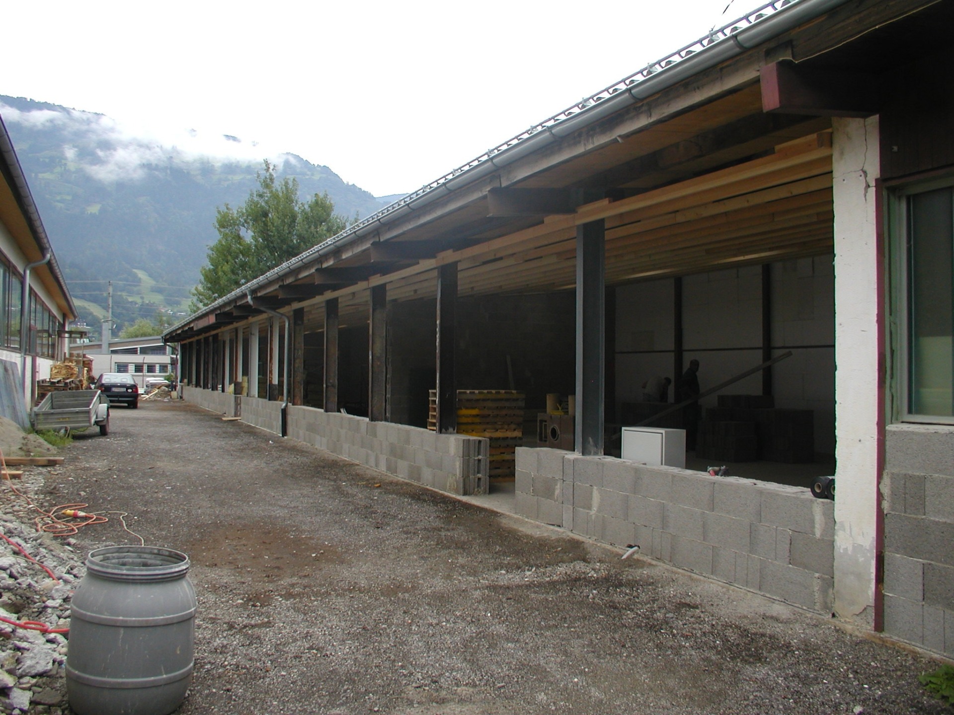 2005 bis 2007: Umbau Produktion- und Büroräumlichkeiten